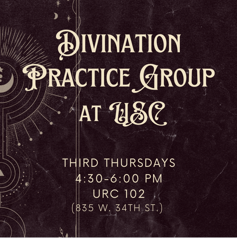 Divination Practice Group flyer